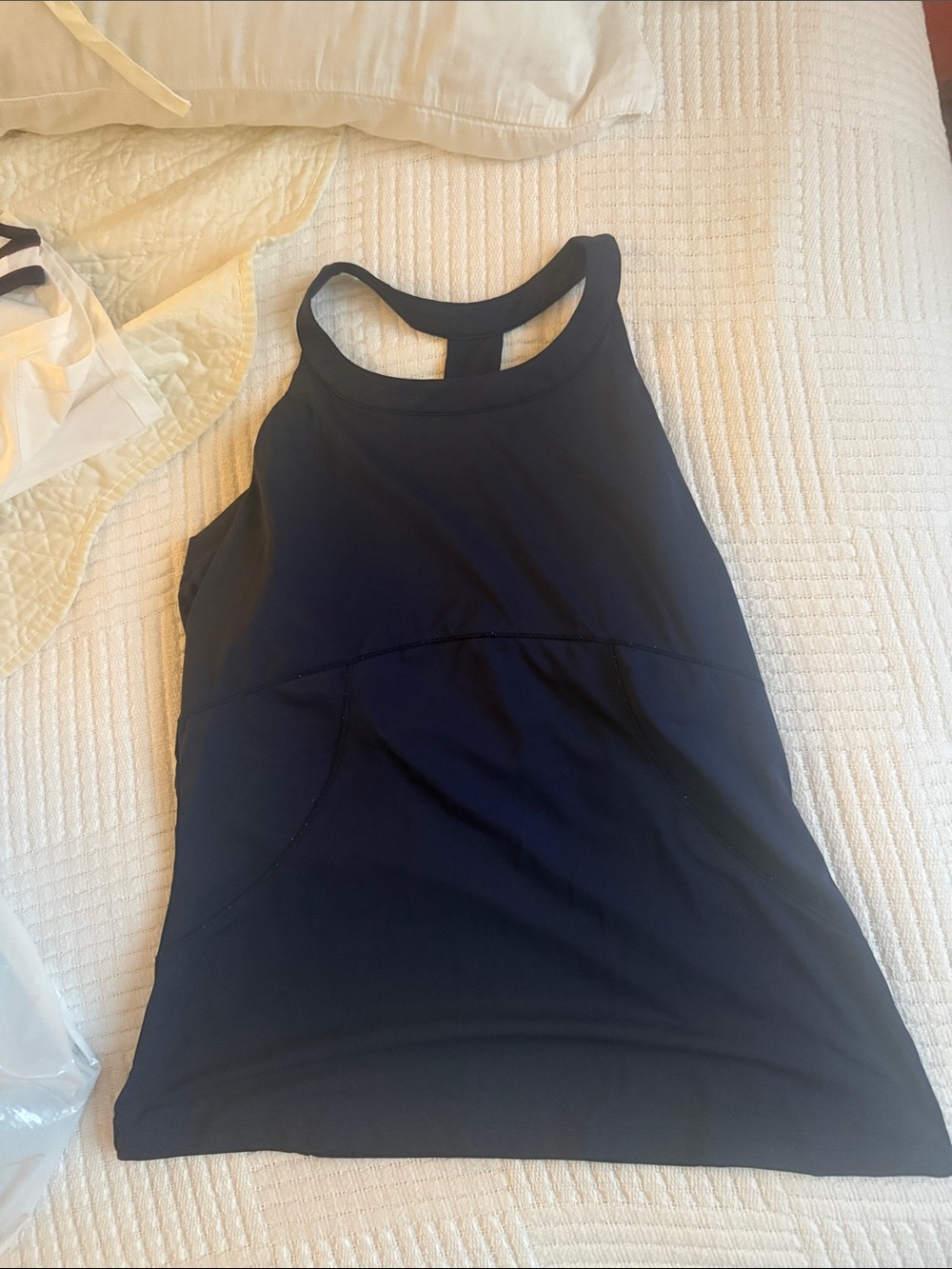 Fila Navy Racerback Athletic Tank